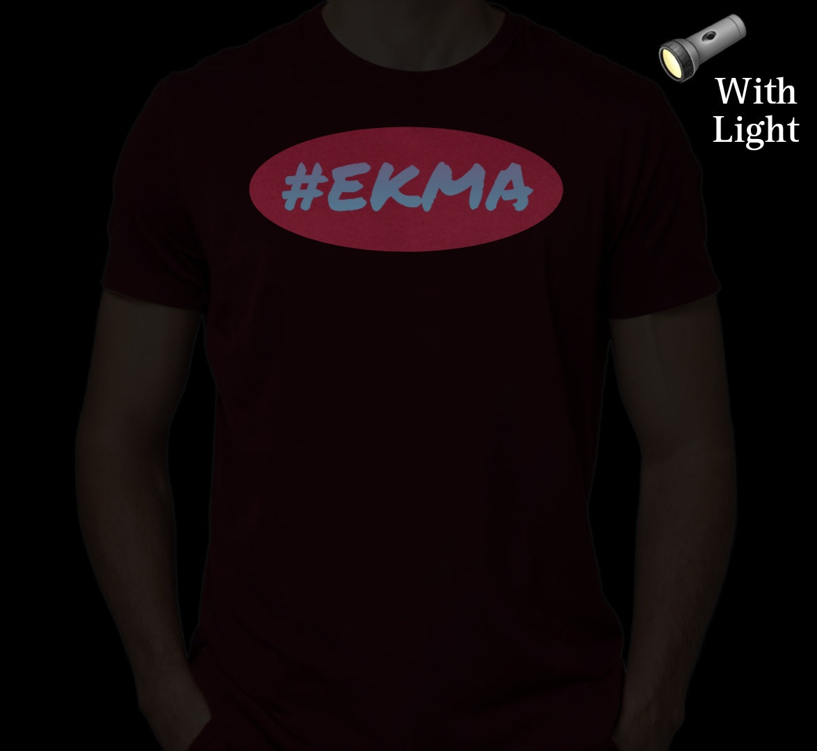 Auraska HD Reflective #EKMA Printed T-Shirt