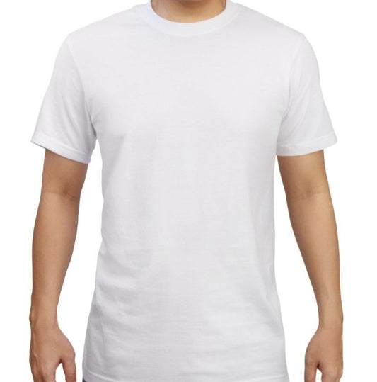 Auraska Pure Cotton White Casual T-Shirt